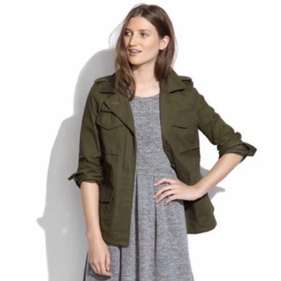 Madewell All Weather Outbound Military Jacket - Picture 1 of 13